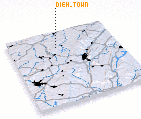 3d view of Diehltown