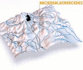 3d view of Hacienda Las Mercedes