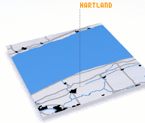 3d view of Hartland