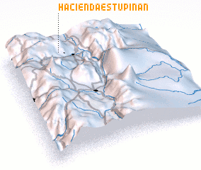 3d view of Hacienda Estupiñán