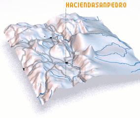 3d view of Hacienda San Pedro