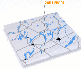 3d view of Pontypool