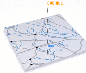 3d view of Bug Hill