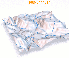 3d view of Pushura Alta