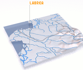 3d view of La Brea