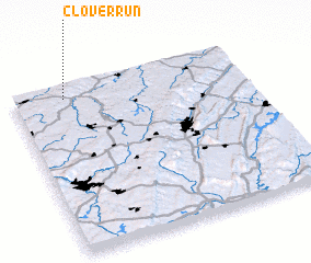 3d view of Clover Run