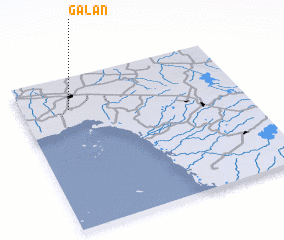 3d view of Galán