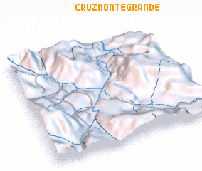 3d view of Cruz Monte Grande