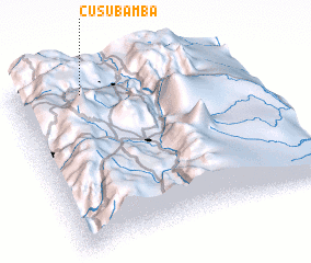 3d view of Cusubamba