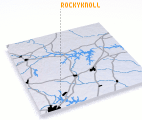 3d view of Rocky Knoll