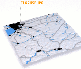 3d view of Clarksburg