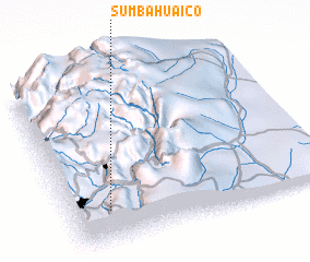 3d view of Sumbahuaico