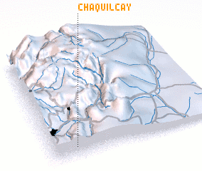 3d view of Chaquilcay