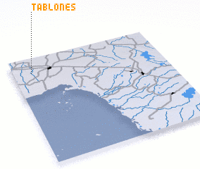 3d view of Tablones