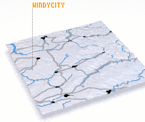 3d view of Windy City