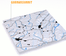 3d view of Gorman Summit