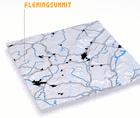 3d view of Fleming Summit