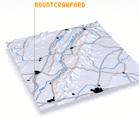 3d view of Mount Crawford