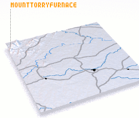 3d view of Mount Torry Furnace