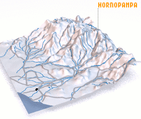3d view of Hornopampa
