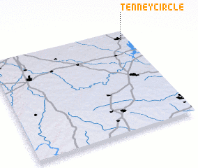 3d view of Tenney Circle