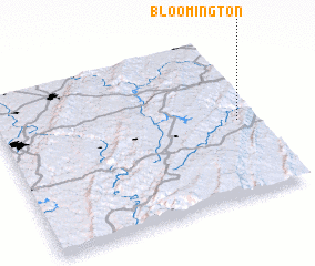 3d view of Bloomington