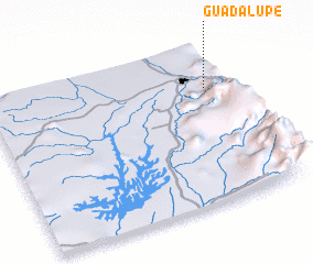 3d view of Guadalupe