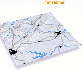 3d view of East Brook