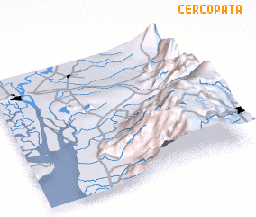 3d view of Cerco Pata