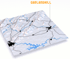 3d view of Garland Hill