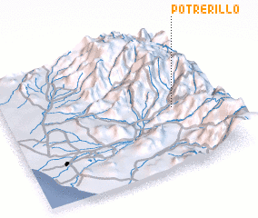 3d view of Potrerillo