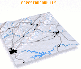 3d view of Forest Brook Hills