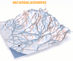 3d view of Hacienda Las Pampas