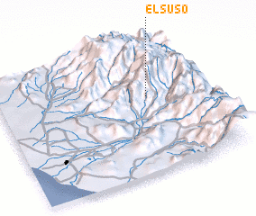 3d view of El Suso