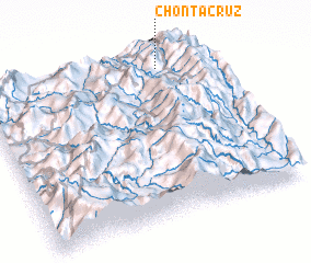 3d view of Chontacruz