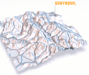 3d view of Guayaquil