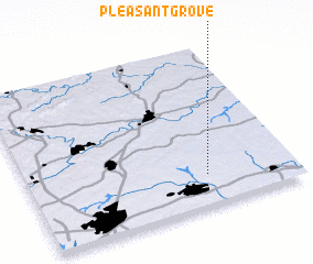 3d view of Pleasant Grove