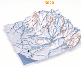 3d view of Sopa