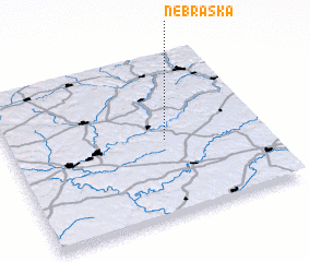 3d view of Nebraska