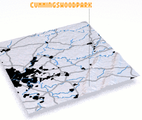 3d view of Cummingswood Park