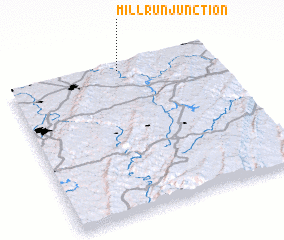 3d view of Mill Run Junction