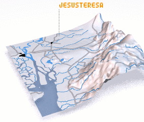 3d view of Jesús Teresa