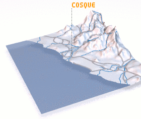 3d view of Cosque