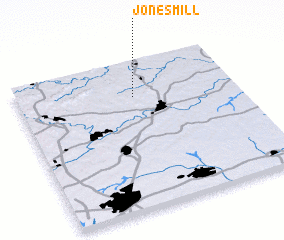 3d view of Jones Mill