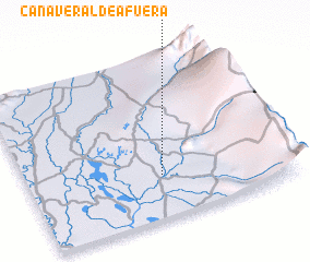 3d view of Cañaveral de Afuera