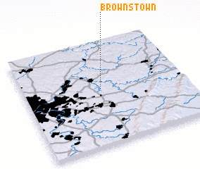 3d view of Brownstown