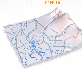 3d view of Cerrito