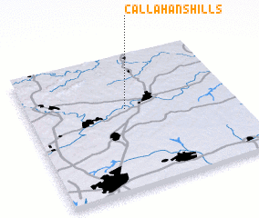 3d view of Callahans Hills