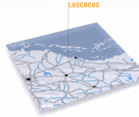 3d view of Los Cocos