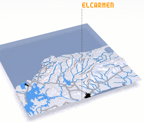 3d view of El Carmen